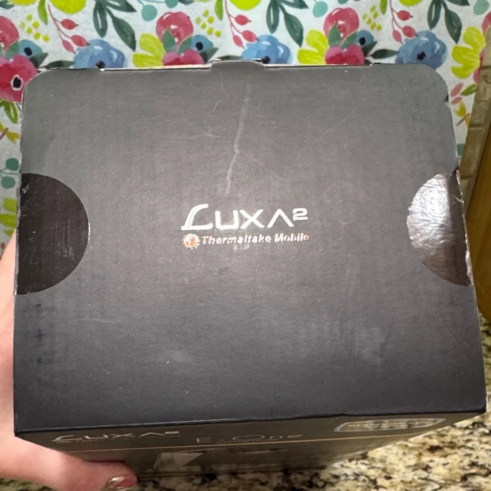 Luxa2 E-One Headset Stand Thermaltake Headphone Holder Aluminum NIB